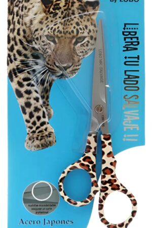 Tijeras de Corte Profesional Lobo – Edición "Libera tu lado salvaje"
